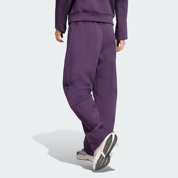 Wide leg Pantaloni sportivi 'Z.N.E.' di ADIDAS SPORTSWEAR in lilla