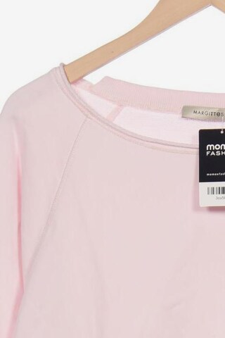 MARGITTES Sweatshirt & Zip-Up Hoodie in L in Pink