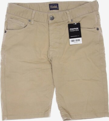 !Solid Shorts in 31-32 in Beige: front