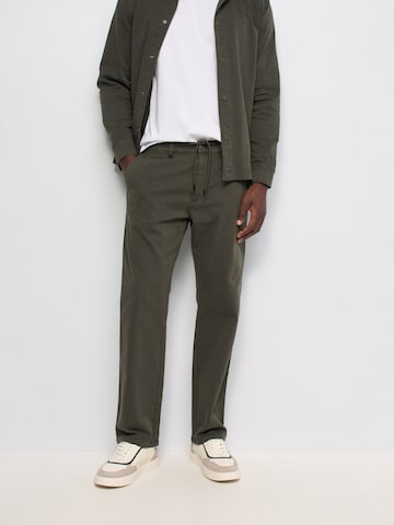 Salsa Jeans Regular Broek in Groen: voorkant
