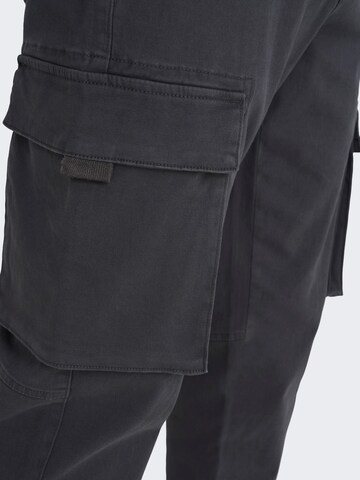 Only & Sonsregular Cargo hlače 'Next' - siva boja
