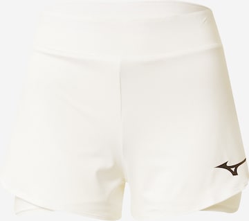 MIZUNO Regular Sportbroek 'Flex' in Wit: voorkant