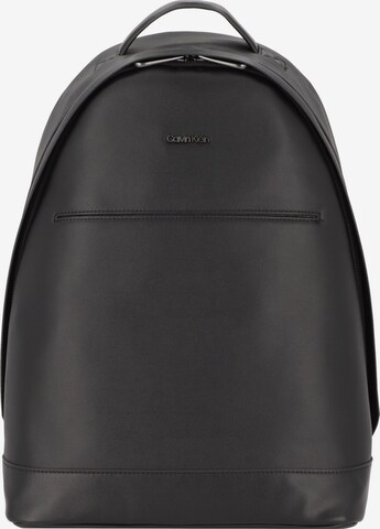 Zaino di Calvin Klein in nero: frontale