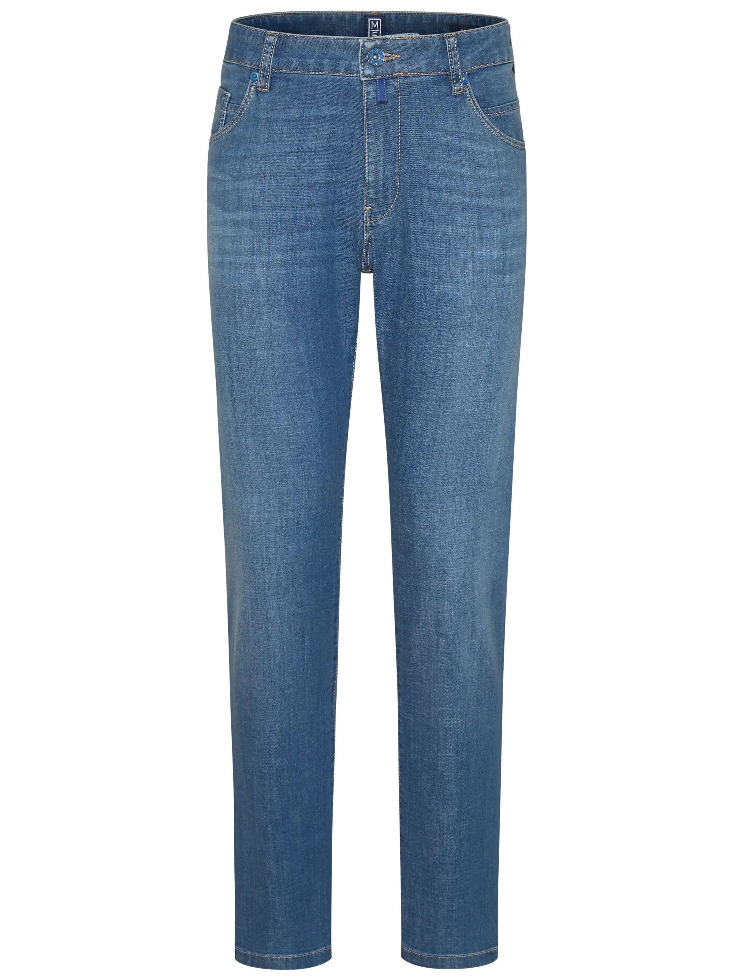 MEYER Slimfit Hose in Blau: Vorderseite