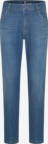 MEYER Slimfit Jeans in Blauw: voorkant