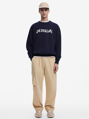 Sweat-shirt Desigual en bleu