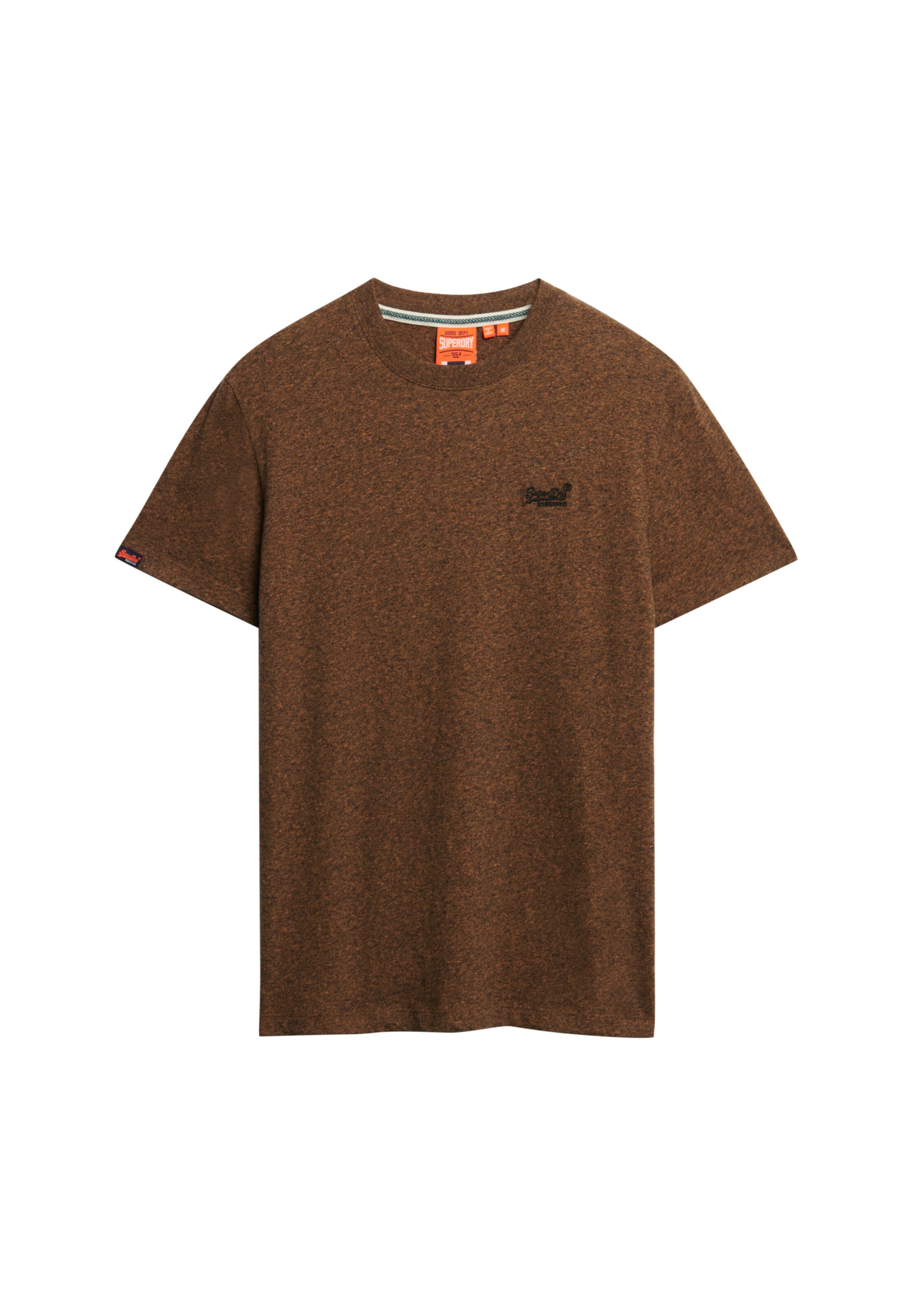 Superdry & Co Shirt 'Essential' in Brown: front