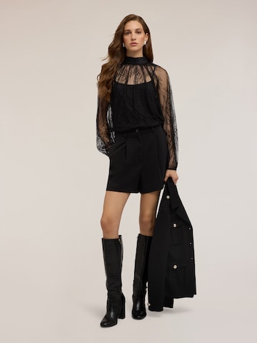 Chemisier MOTIVI en noir