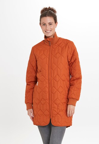 Weather Report Outdoor Coat 'Nokka' in Orange: front