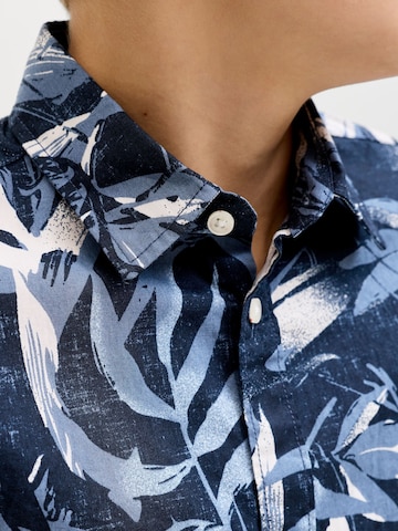 Jack & Jones Junior Regular Fit Hemd in Blau