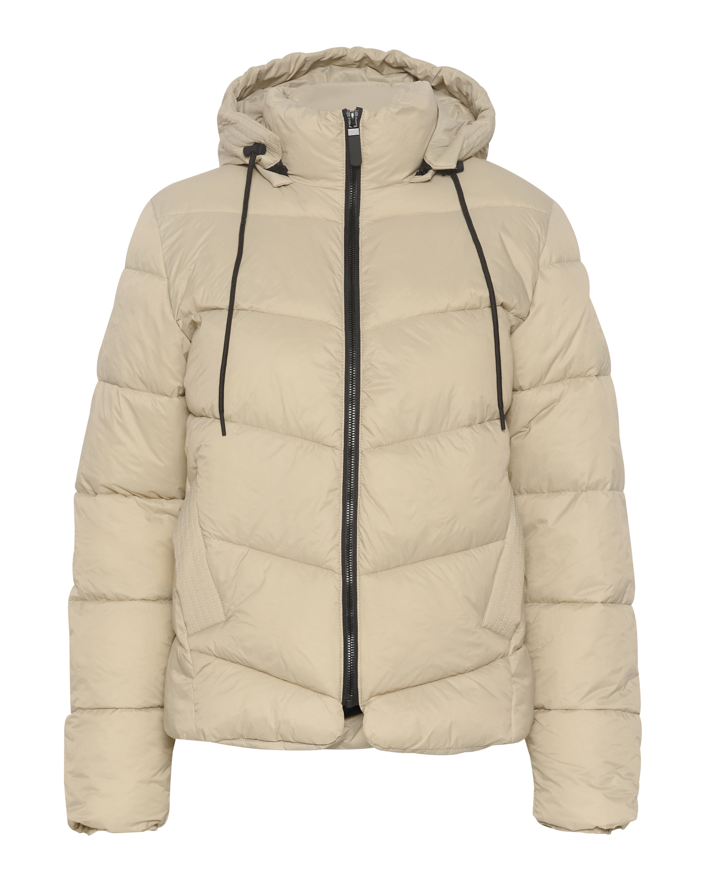 Kaffe Winterjas 'Susanne' in Beige: voorkant