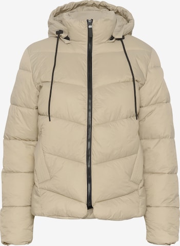 Kaffe Vinterjakke 'Susanne' i beige: forside