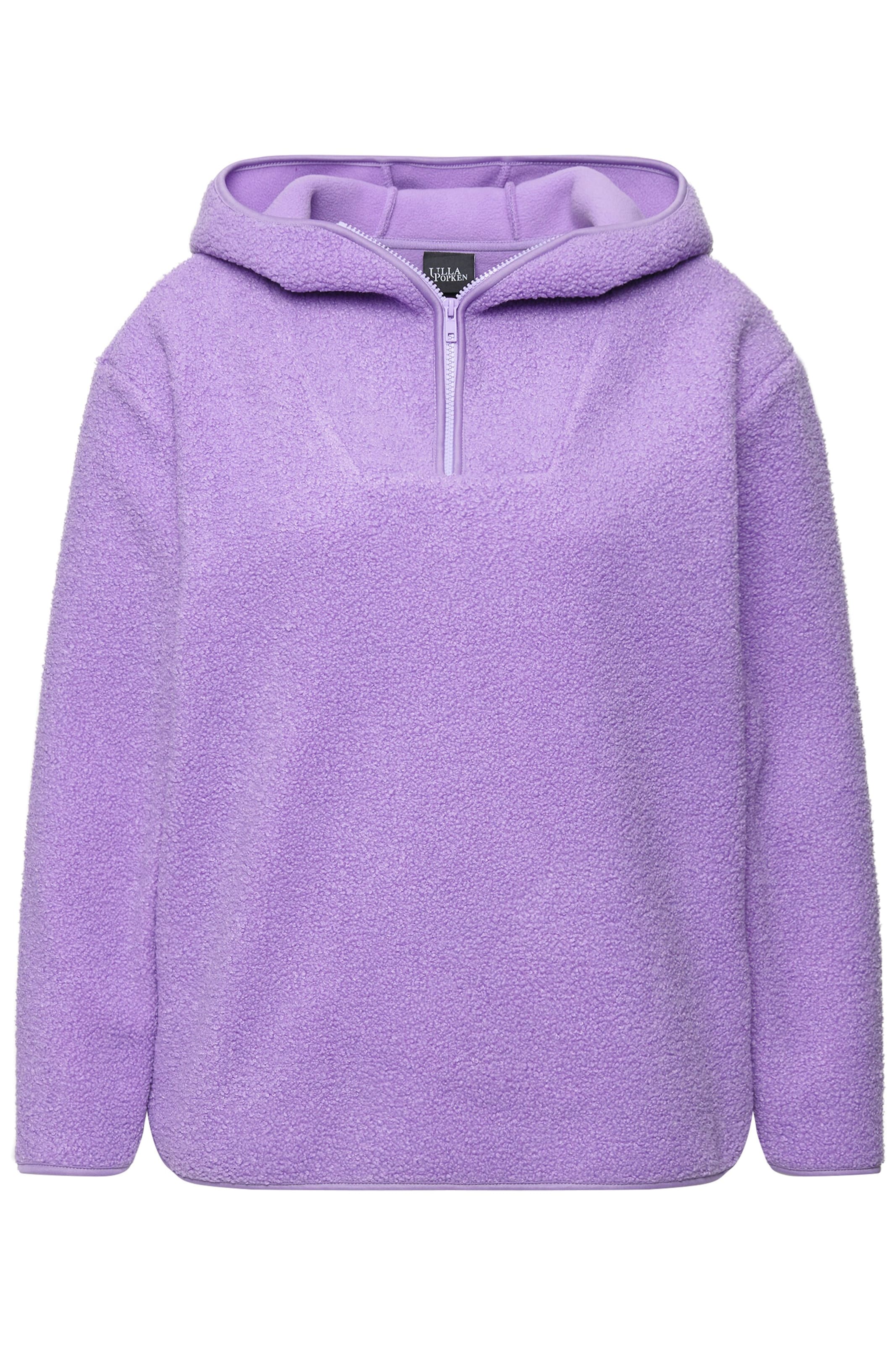 Ulla Popken Sweatshirt in Lila: voorkant