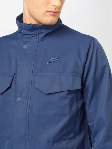 Nike Sportswear - Chaqueta de entretiempo en azul