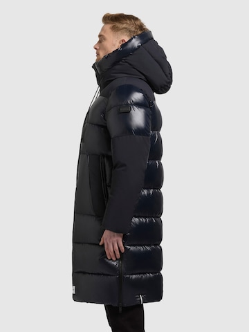 khujo Wintermantel 'Ogir' in Blau
