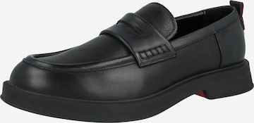 HUGOSlip On cipele 'Lenner' - crna boja: prednji dio