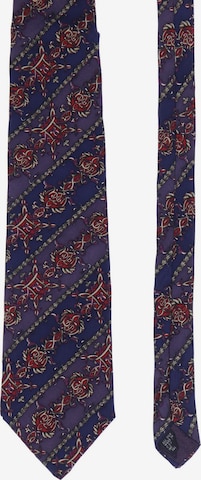 CHRISTIAN DIOR Seiden-Krawatte in One Size in Blau: front