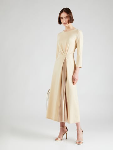 Rochie 'GESSY' de la Weekend Max Mara pe bej: față