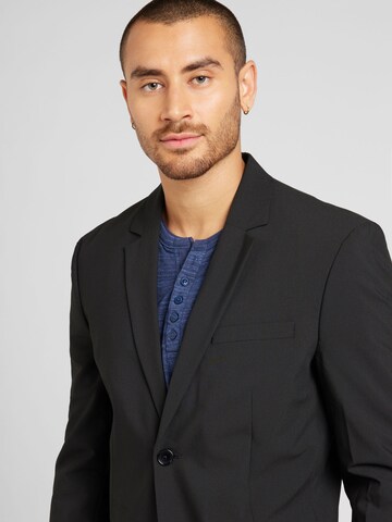 JACK & JONES Slim fit Blazer 'JPRBUSHWICK HARRY' in Black