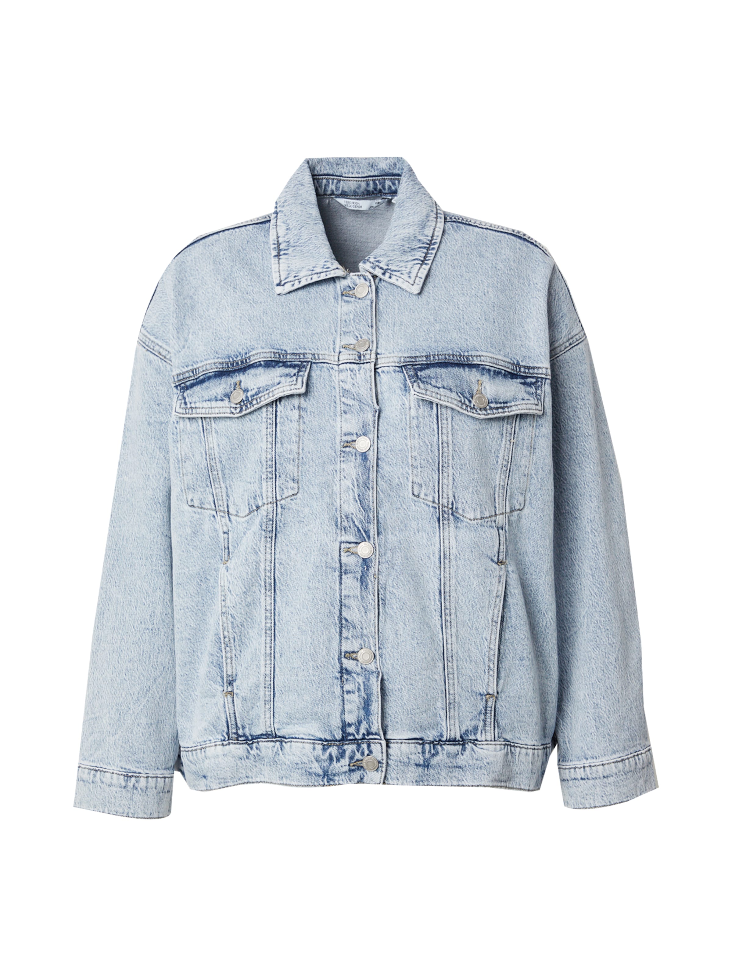 Vero Moda Curve Prechodná bunda &#x27;VMCTessa&#x27; - Modrá: predná strana