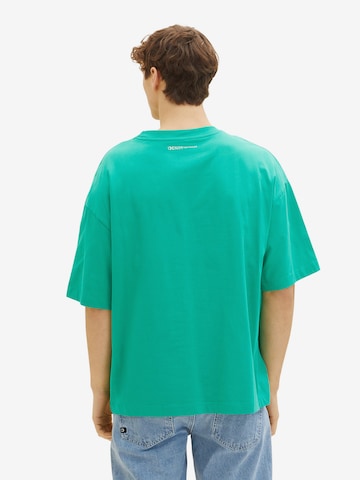 T-Shirt TOM TAILOR DENIM en vert