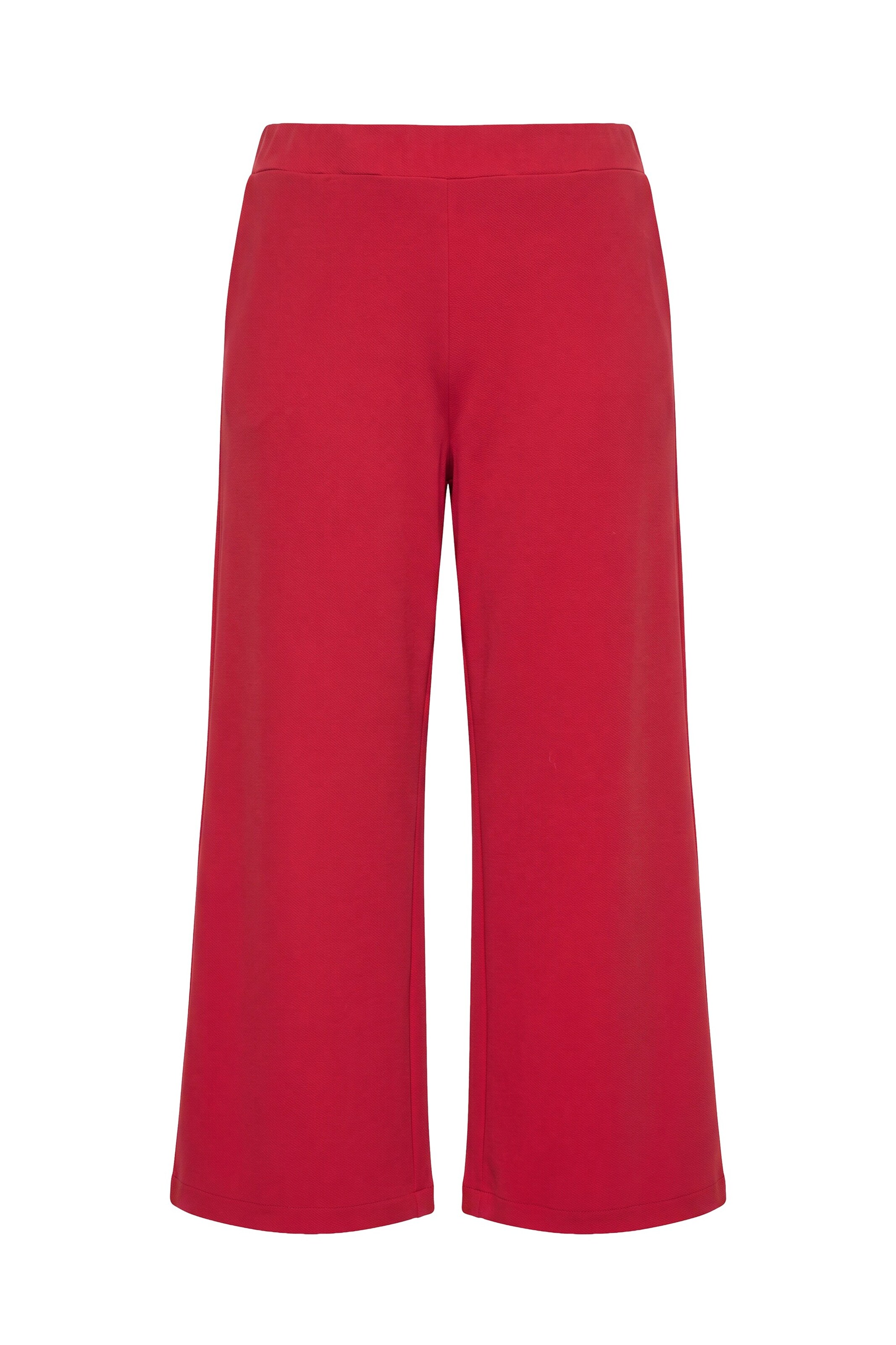 MIAMODA Trousers in Red: front