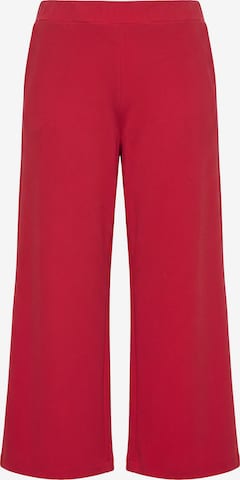 MIAMODA Loose fit Pants in Red: front
