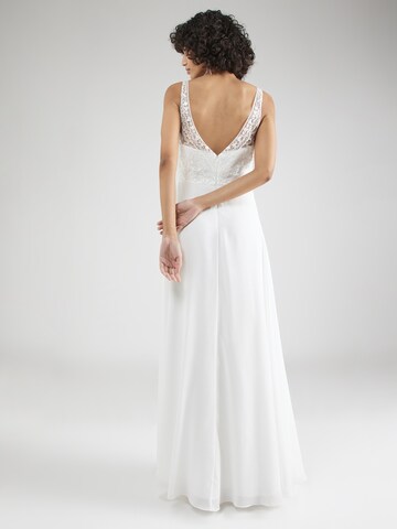 Laona Evening Dress in White