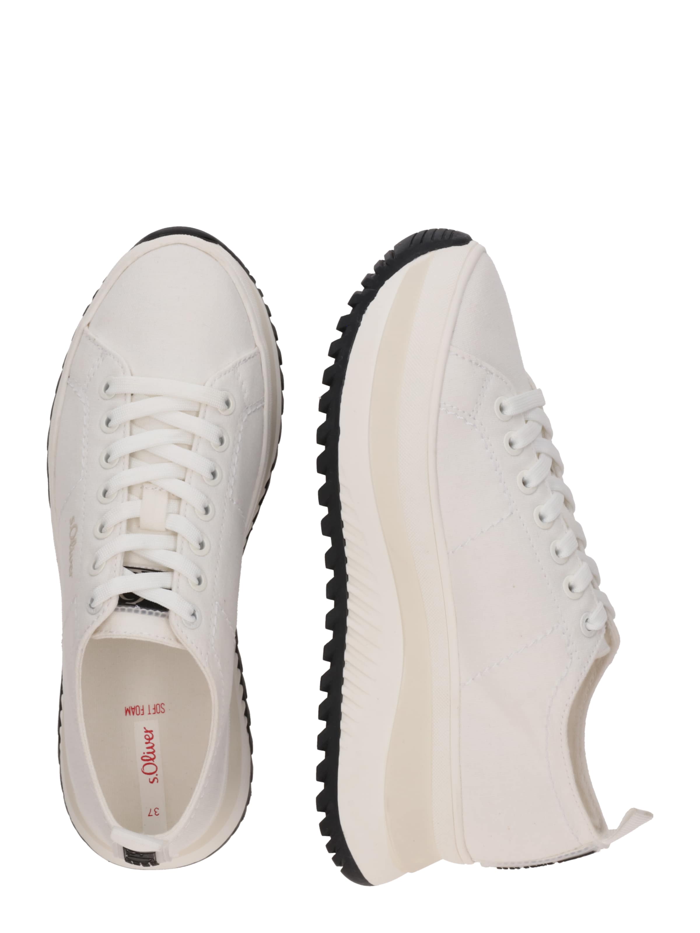 s.Oliver Trampki niskie w kolorze biały