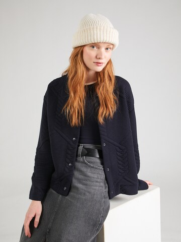 Key Largo Sweatjacke 'STACEY' in Blau: Vorderseite