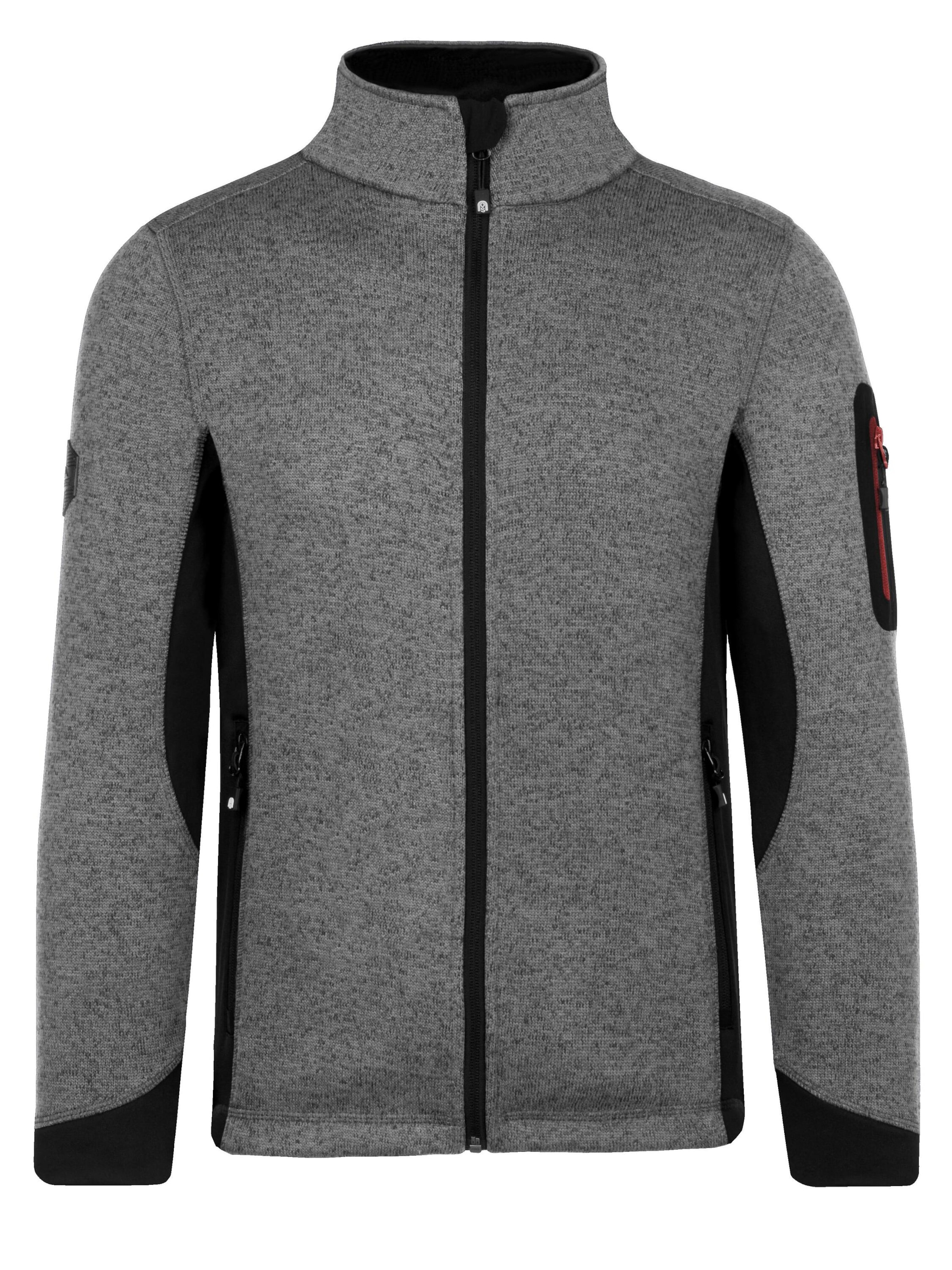 normani Fleece jacket 'Wapusk' in Grey: front