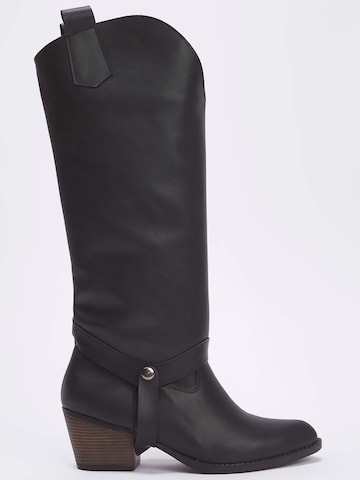 Trendyol Cowboy csizmák - fekete