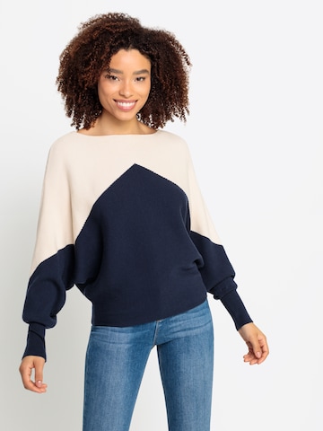 LASCANA Sweater in Blue: front