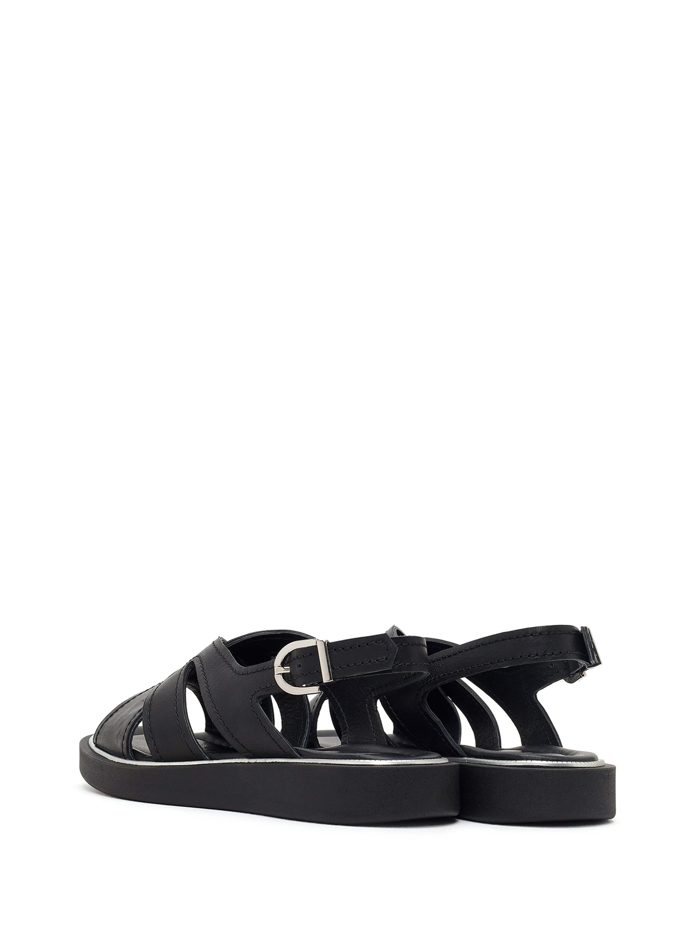 Derimod Sandály – černá