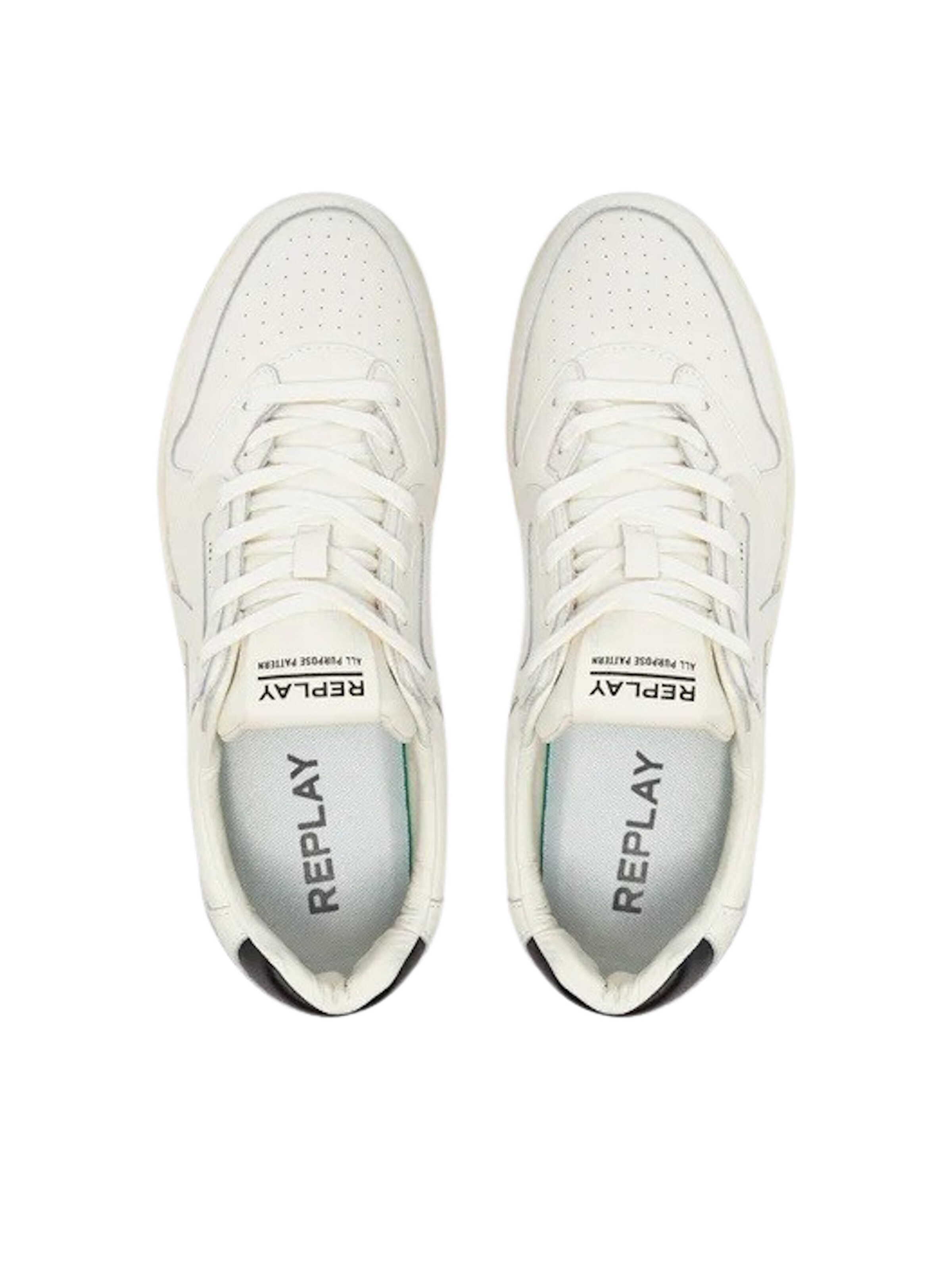 Baskets basses REPLAY en blanc