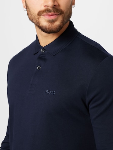 BOSS Green Shirt 'Pirol' in Blauw