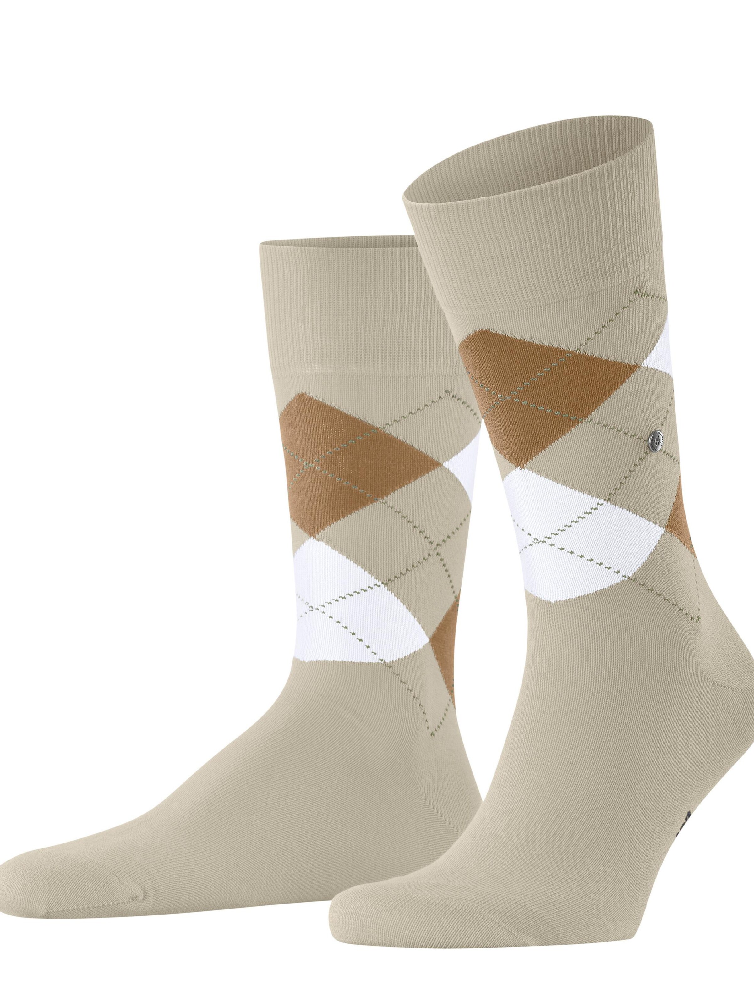 BURLINGTON Socks 'King' in Beige: front