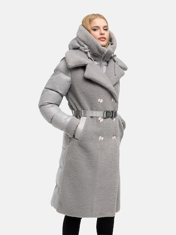 NAVAHOO Winter coat in Grey: front