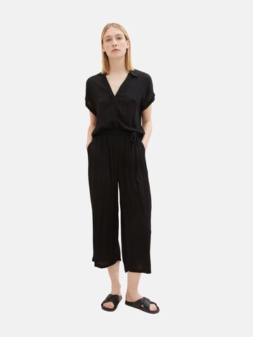 TOM TAILOR Jumpsuit i svart