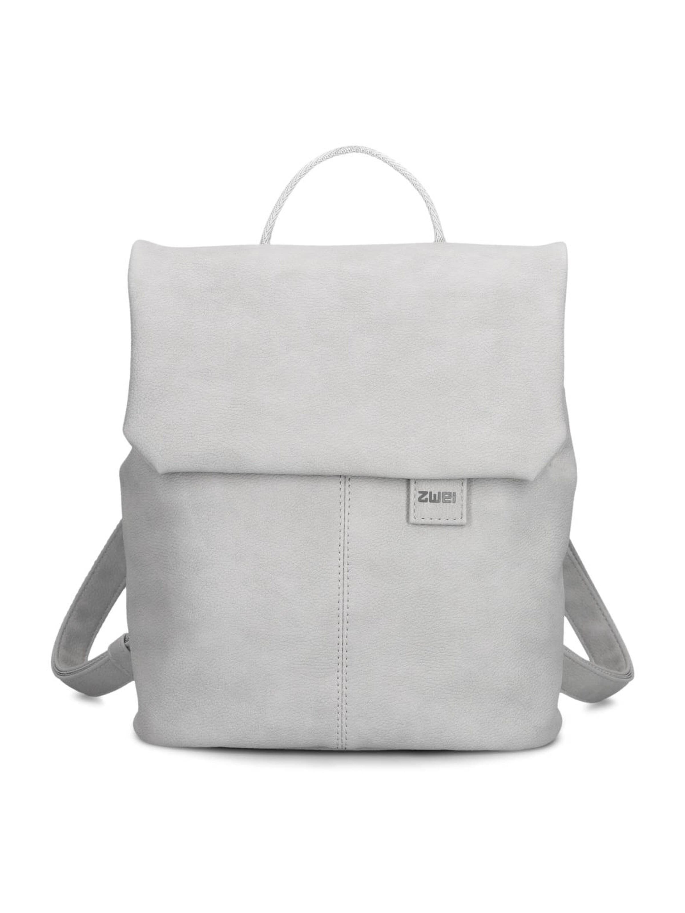 ZWEI Rugzak 'MADEMOISELLE.M MR8' in One Size in de kleur White denim, Productweergave