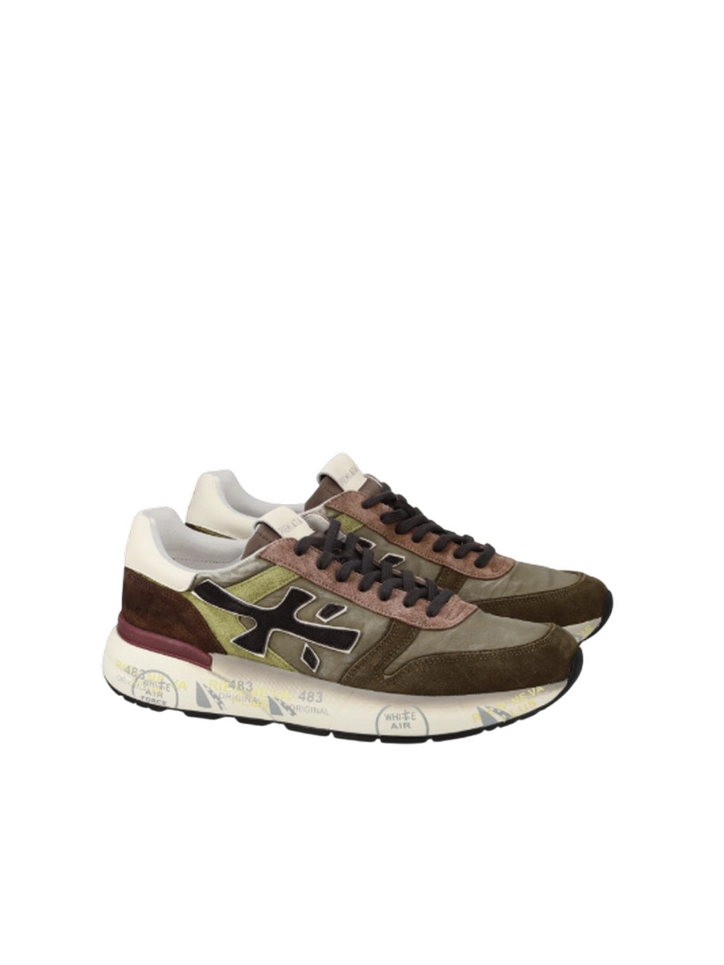 Premiata Platform trainers in Green