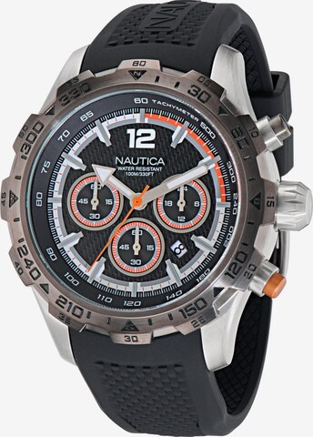 NAUTICA Analog Watch 'NST' in Grey: front