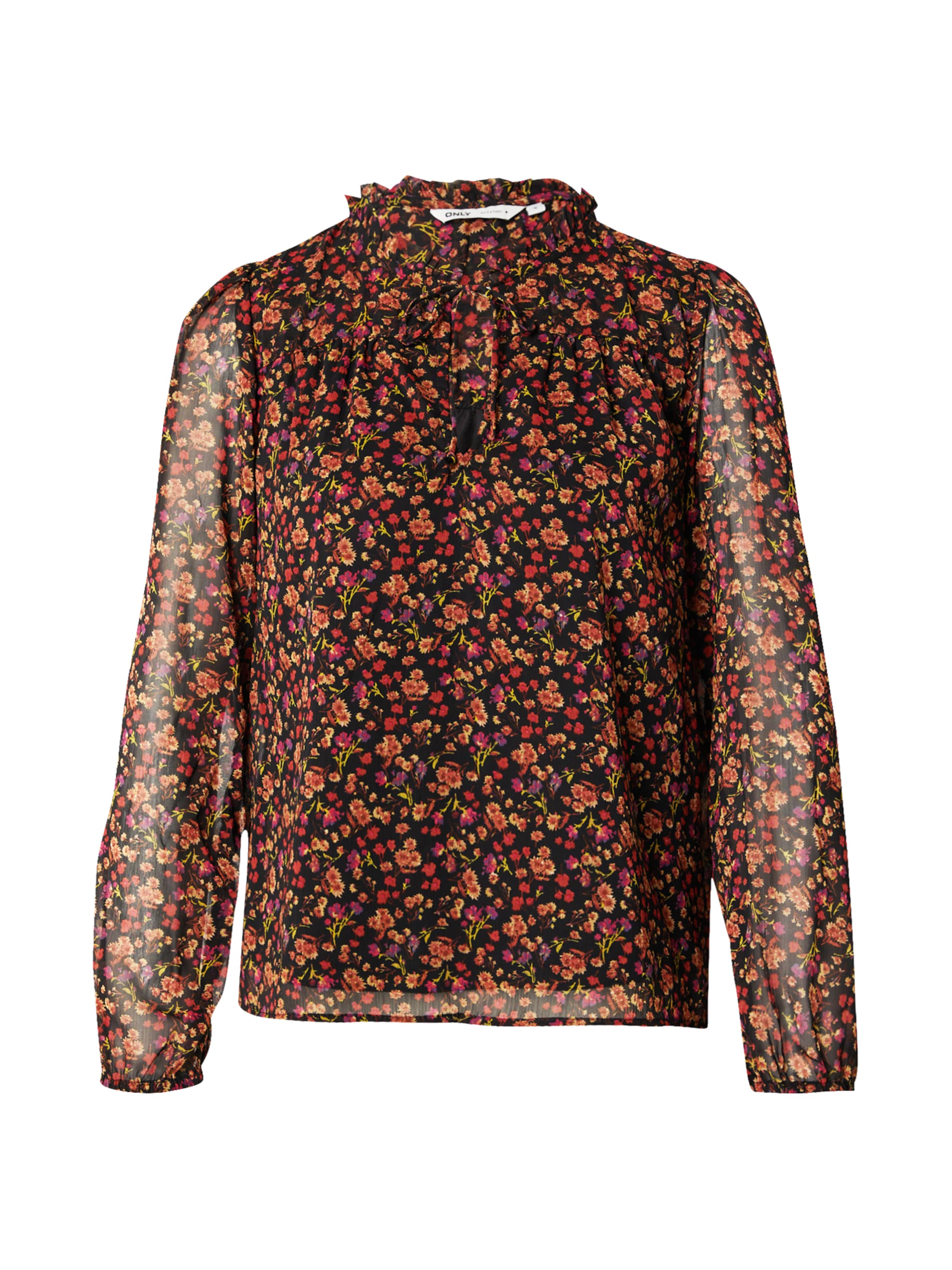 ONLY Pluus 'ONLDITSY' lilla / oranž / helepunane / must, Tootevaade