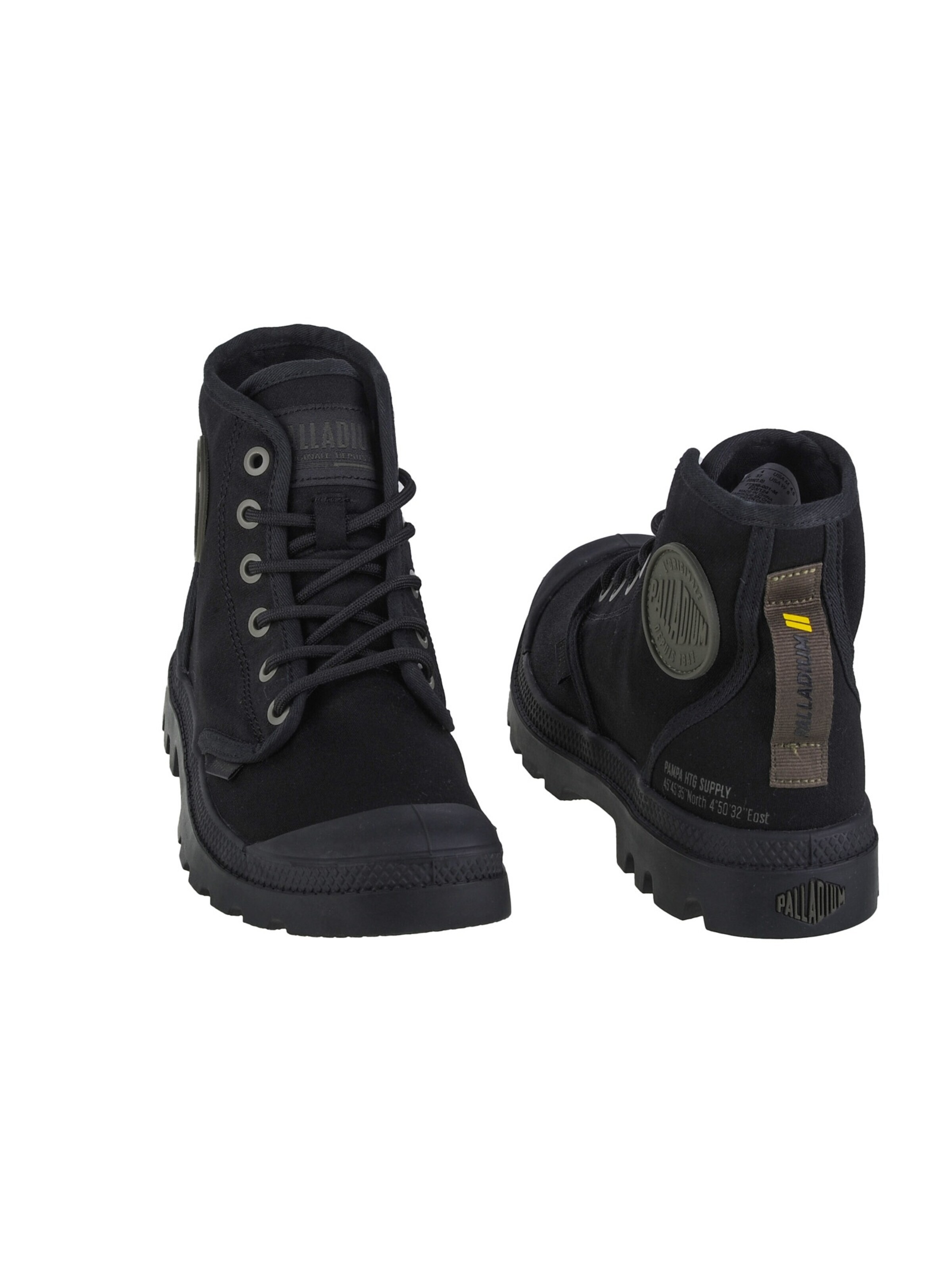 Baskets hautes 'Palladium Pampa Hi HTG Supply' Palladium en noir