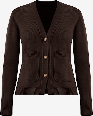 Imily Bela Kardigán - Hnedá: predná strana