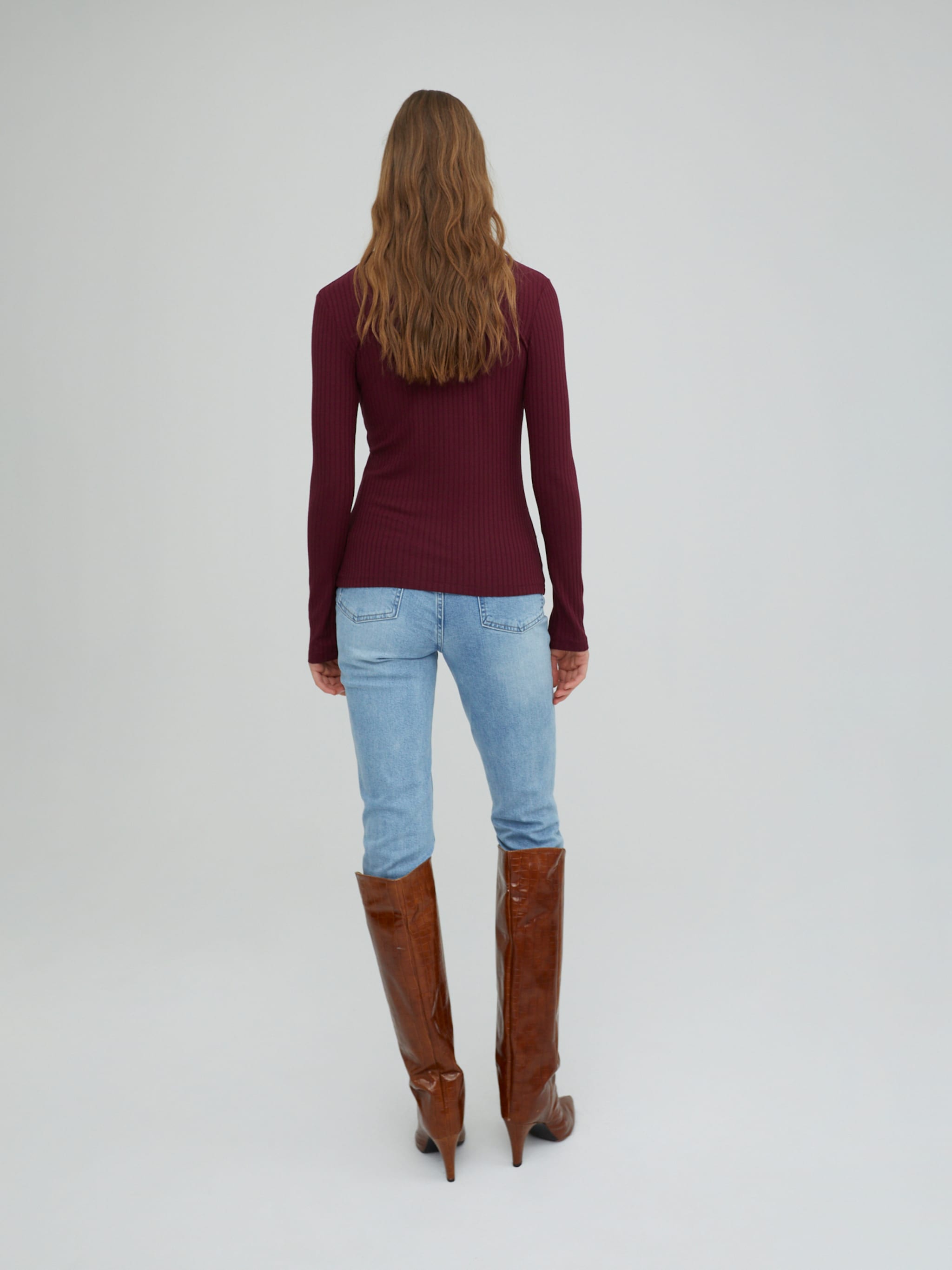 EDITED Produits T-shirt 'Ginger' bourgogne