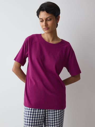 T-shirt ' Red Label Mix & Match ' TRIUMPH en violet : devant