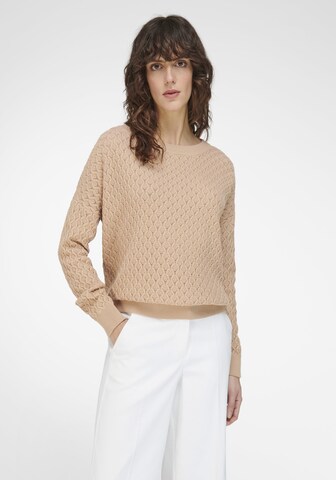 Peter Hahn Pullover in Beige: Vorderseite