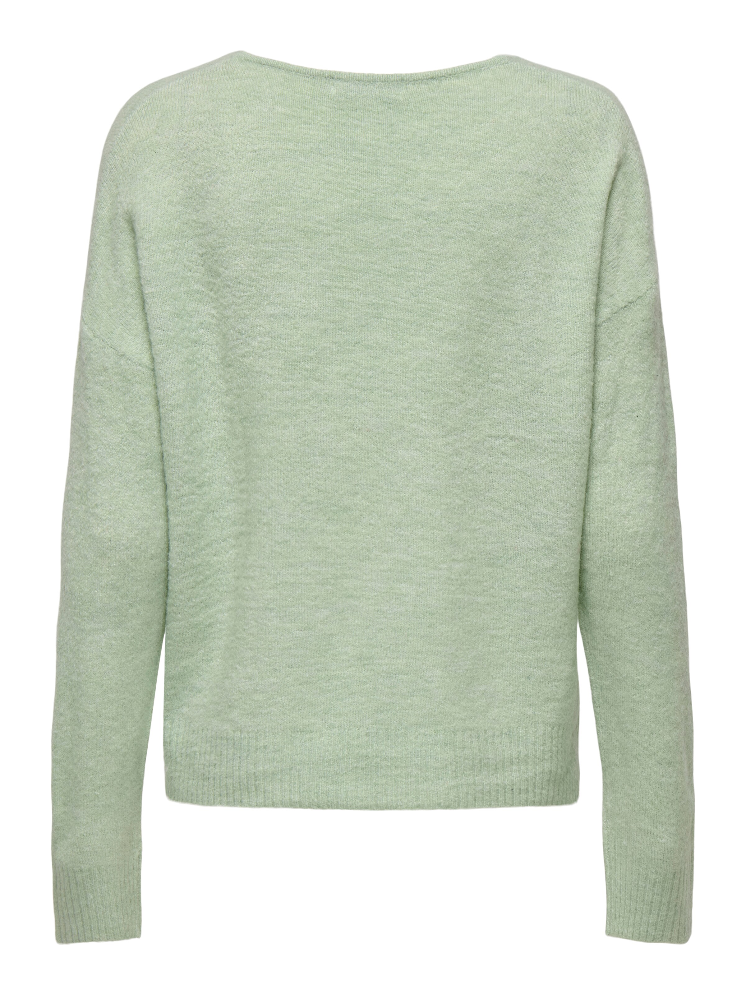 JDY Sweater 'JDYElanora' in Green