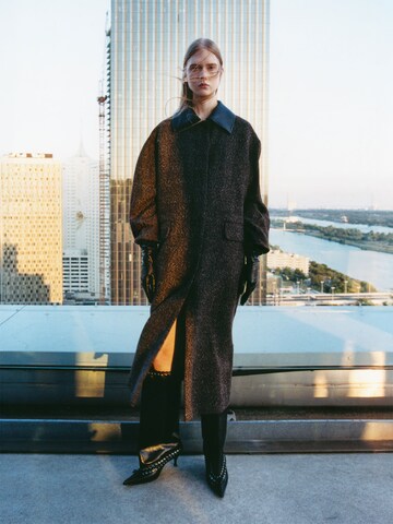 EDITED Between-seasons coat 'Leah' in Brown
